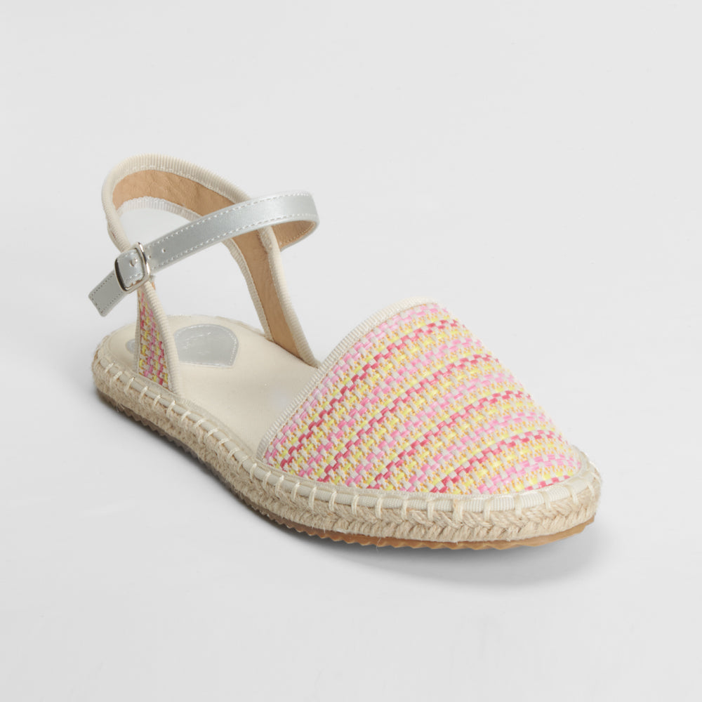 Alpargata yute juvenil rafia multicolor OH GIRL