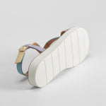 Sandalia plana de tiras multicolor OH GIRL