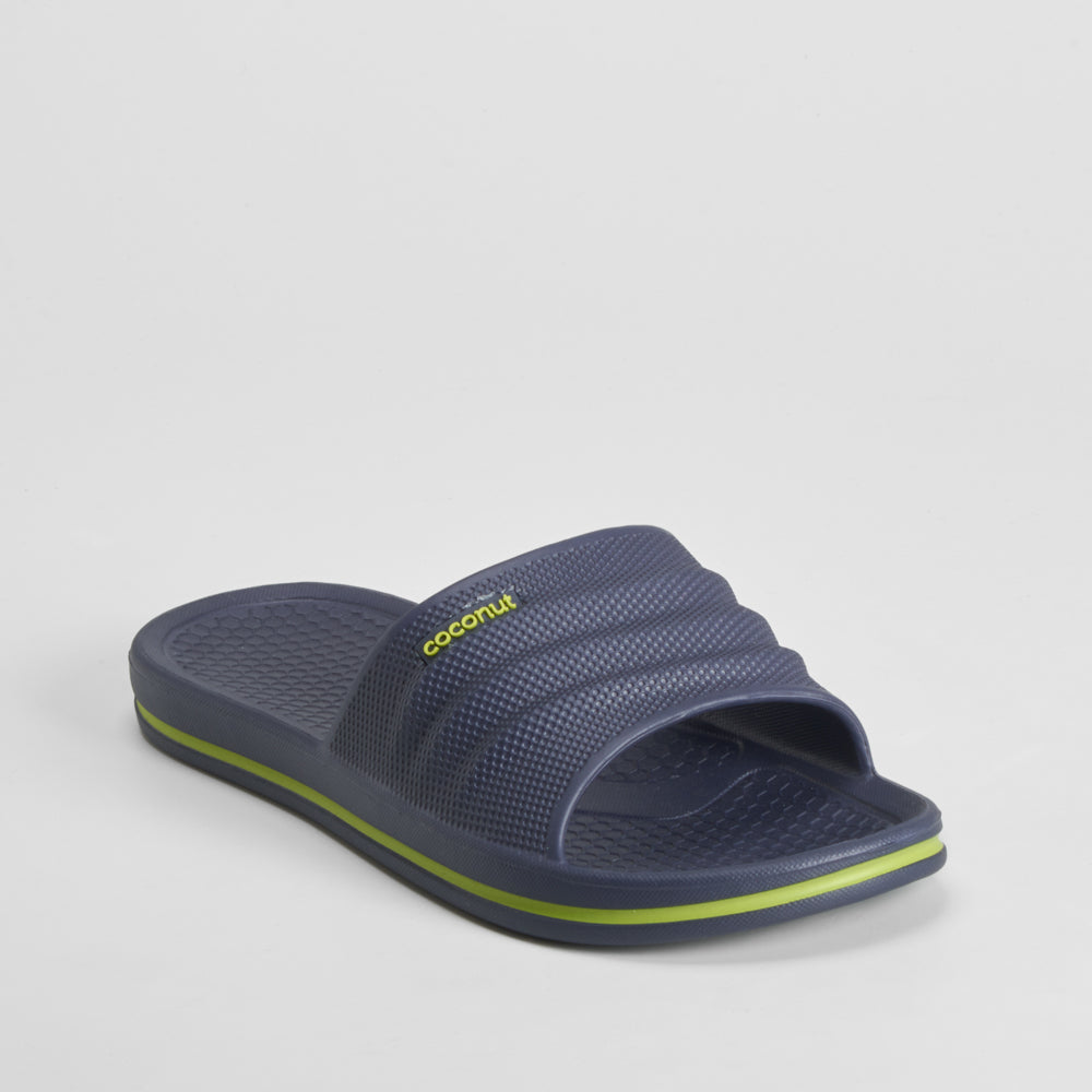 Chancla de piscina ondas azul marino COCONUT