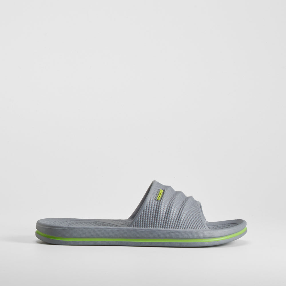 Chancla de piscina ondas gris COCONUT