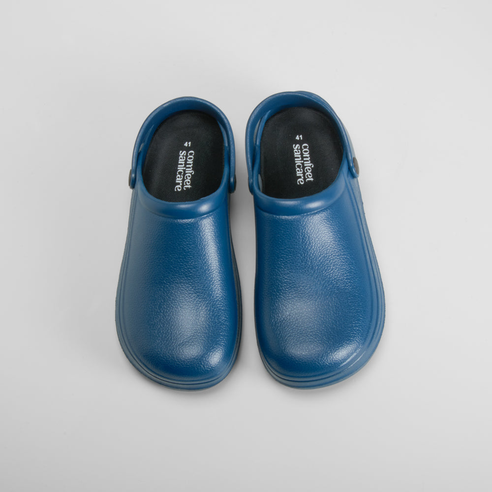 Zueco de trabajo azul COMFEET SANICARE