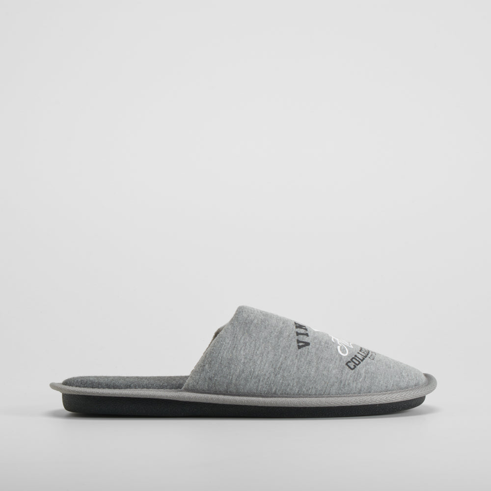 Zapatilla casa vintage gris OLYNE