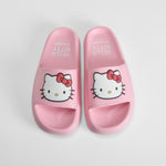 Chancla de playa color rosa HELLO KITTY
