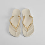 Chancla de dedo anatómica beige IPANEMA