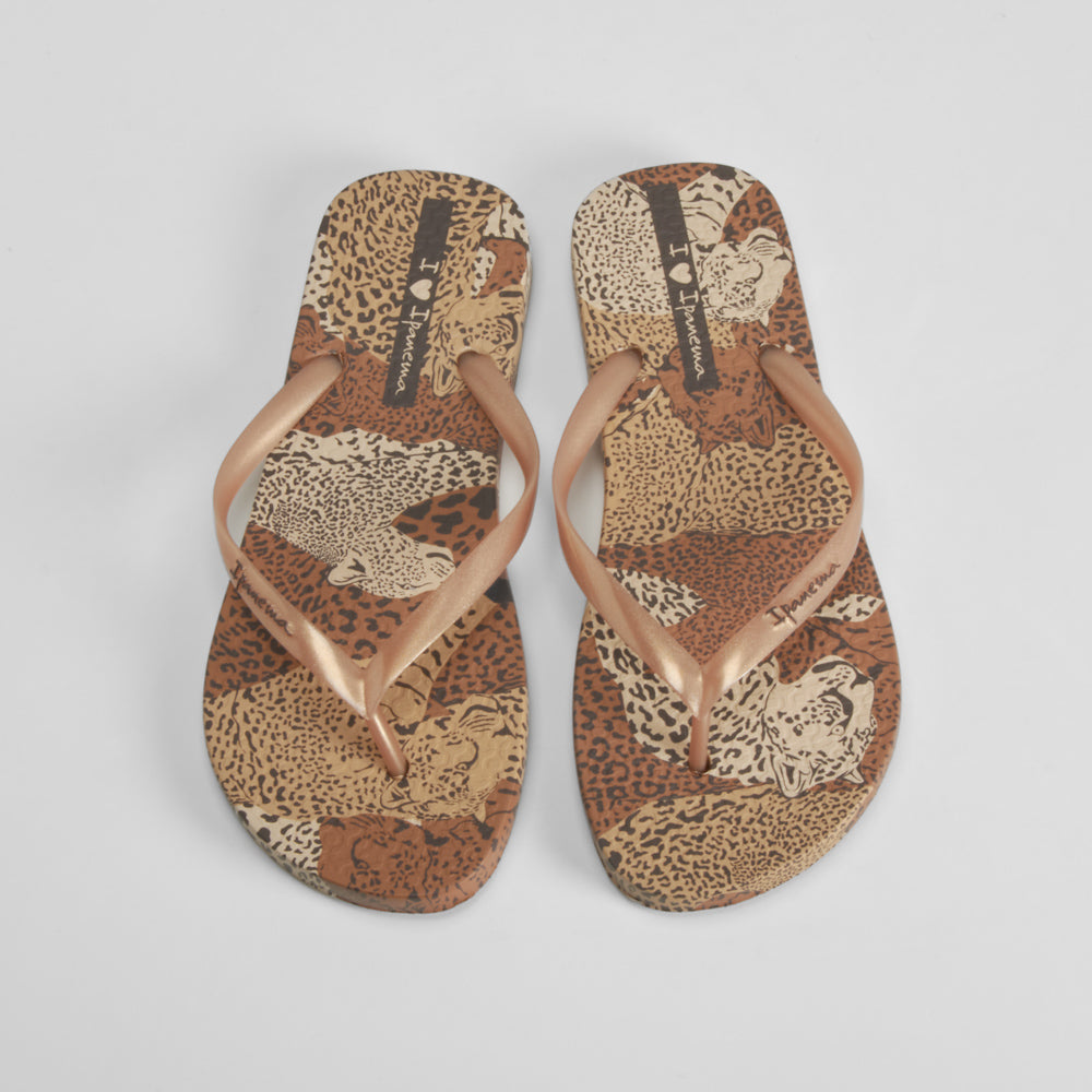 Chancla de dedo animal print multicolor IPANEMA