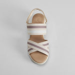 Chancla de tiras blanca COMFEET