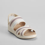 Chancla de tiras blanca COMFEET