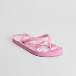 Chancla de dedo floral rosa COCONUT