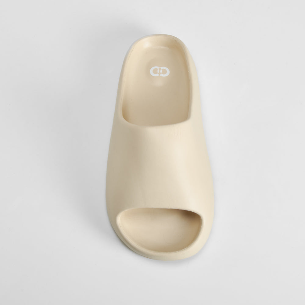 Chancla de playa piso dentado beige COCONUT