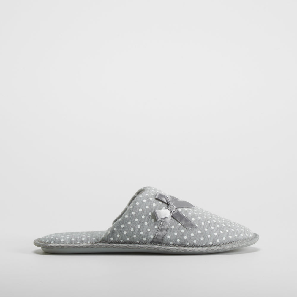 Zapatilla casa estampado gris OLYNE