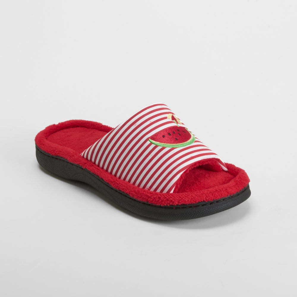 Zapatilla casa sandía rojo OLYNE