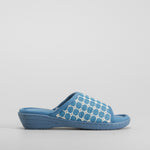 Zapatilla casa cuña denim OLYNE