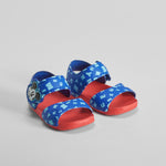 Chancla de playa velcro bebé azul  MICKEY