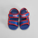 Chancla de playa velcro azul  SPIDERMAN