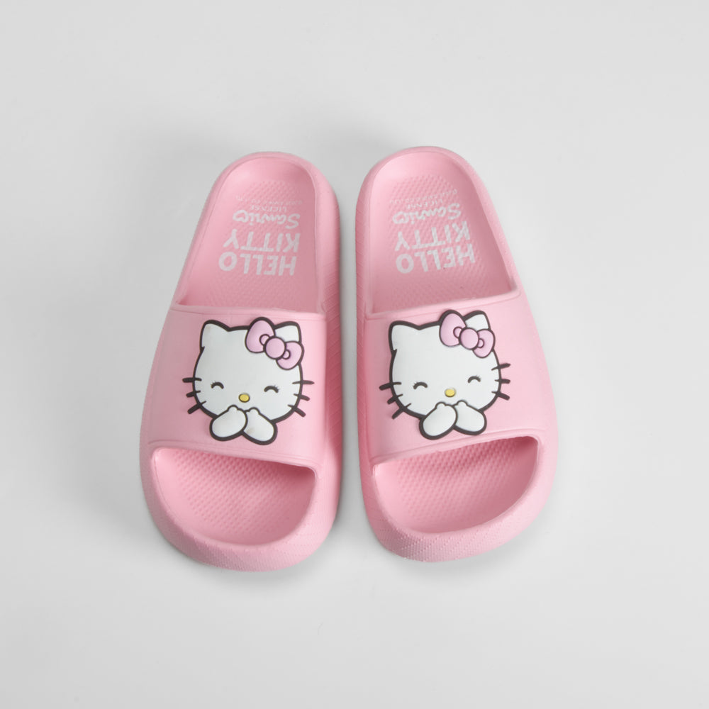 Chancla de playa rosa HELLO KITTY