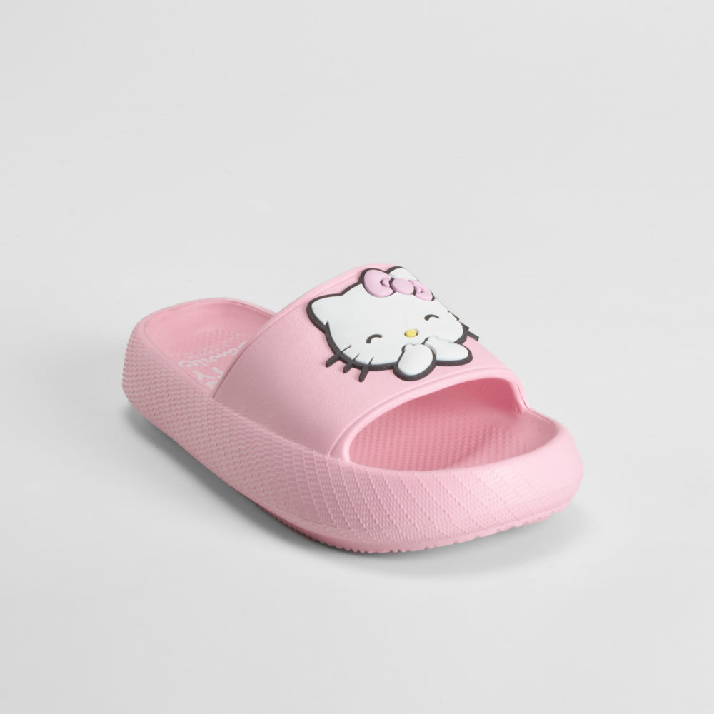 Chancla de playa rosa HELLO KITTY