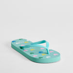 Chancla de dedo corazones y verde COCONUT