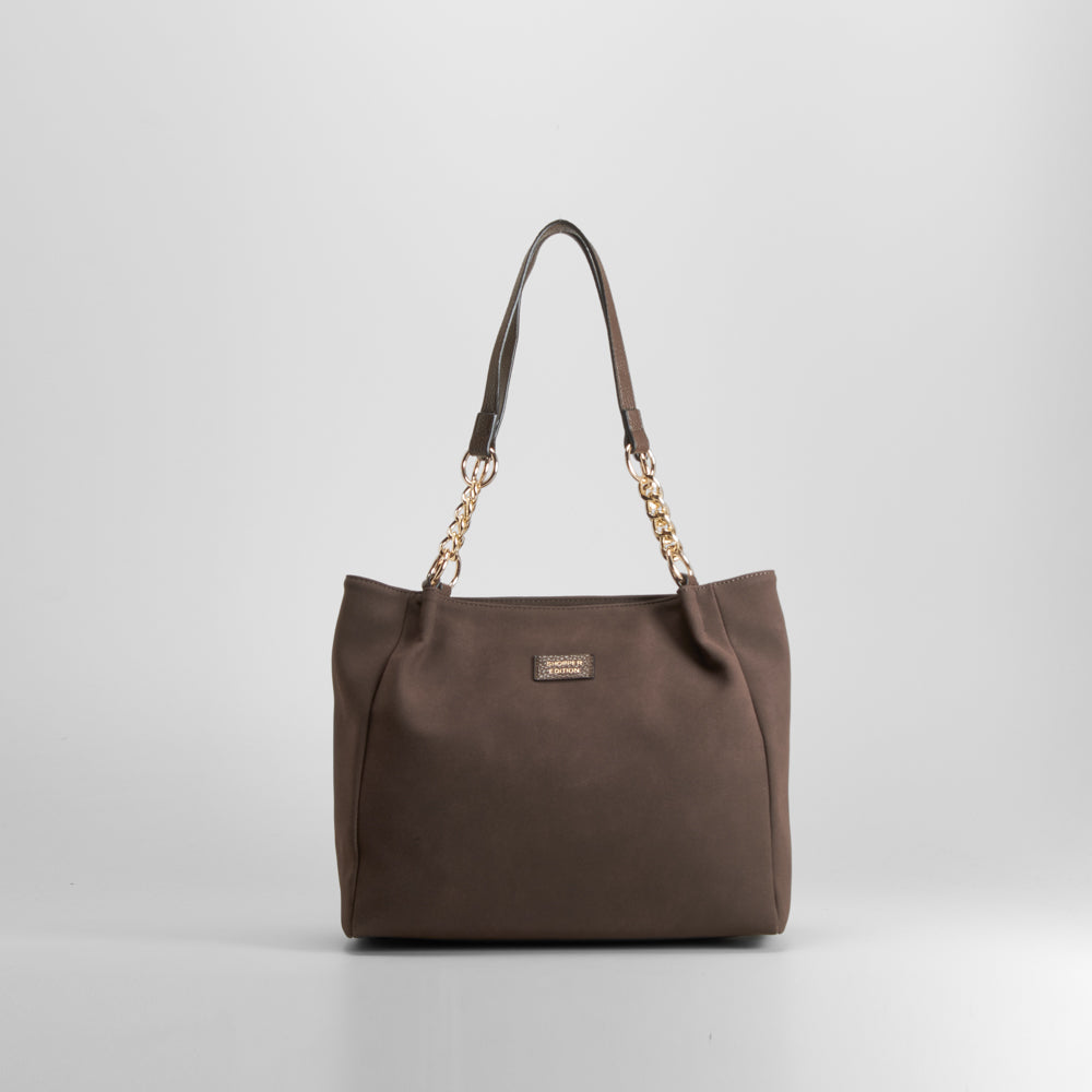Bolso hombro camel PICCOLA PIU