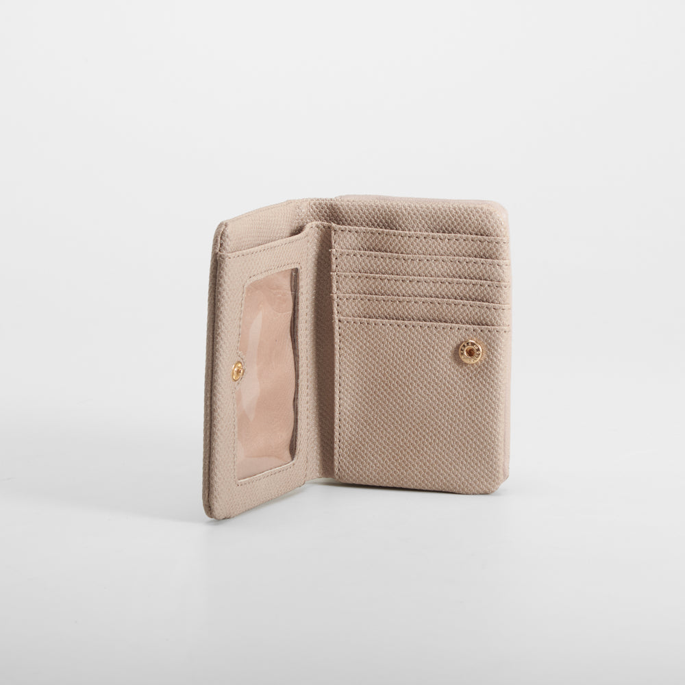 Monedero pequeño beige PICCOLA PIU