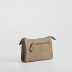 Cartera bordada mandalas beige SENDA ROAD