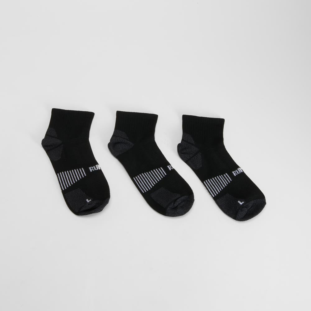 Pack 3 calcetines tobilleros sport negro MERKAL
