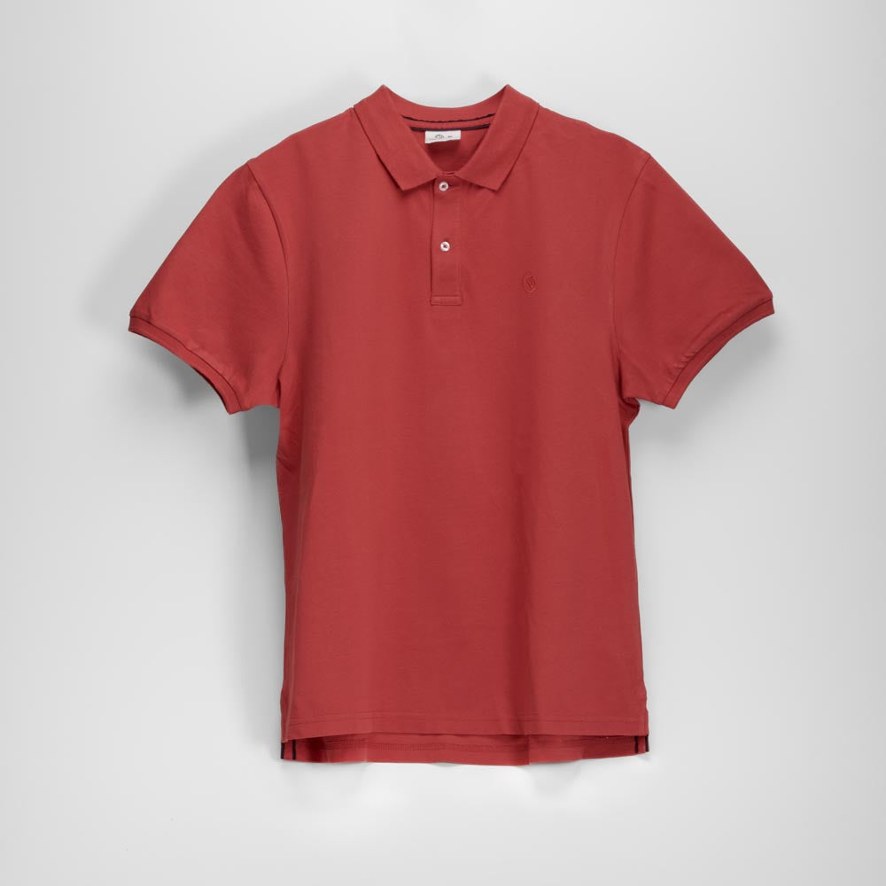 Polo manga corta rosa MR. HANSEN