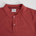 Polo manga corta rosa MR. HANSEN