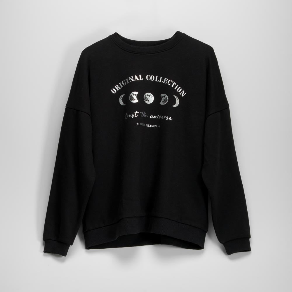 Sudadera luna negra NYC
