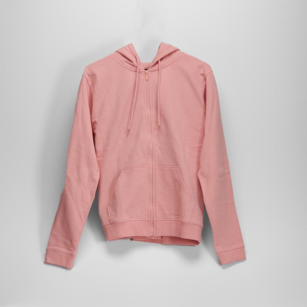 Sudadera capucha cierre cremallera coral UTWO