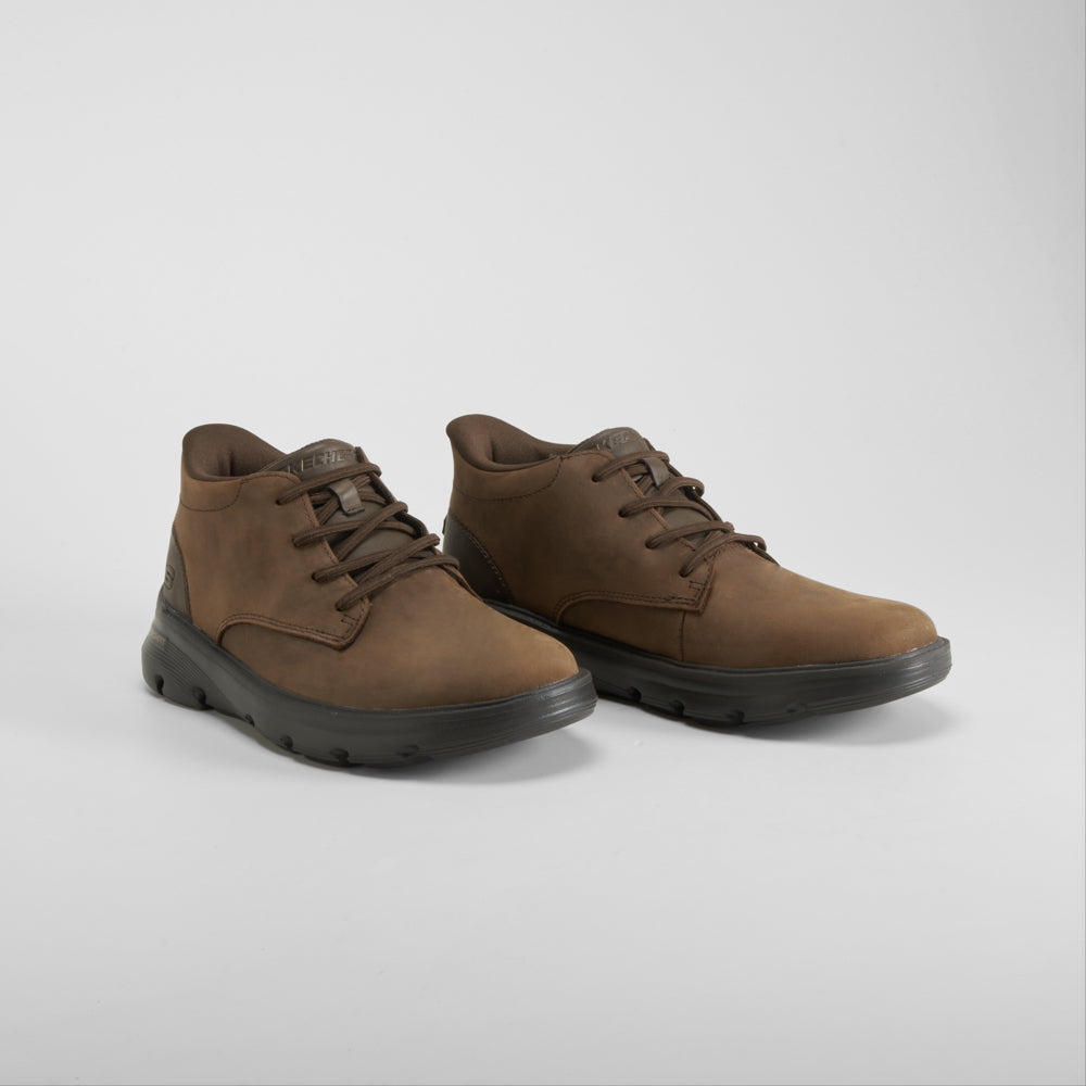Botín Slip Ins Garza marrón SKECHERS