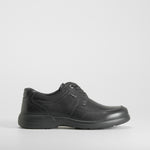 Zapato cordón piel negro COMFEET