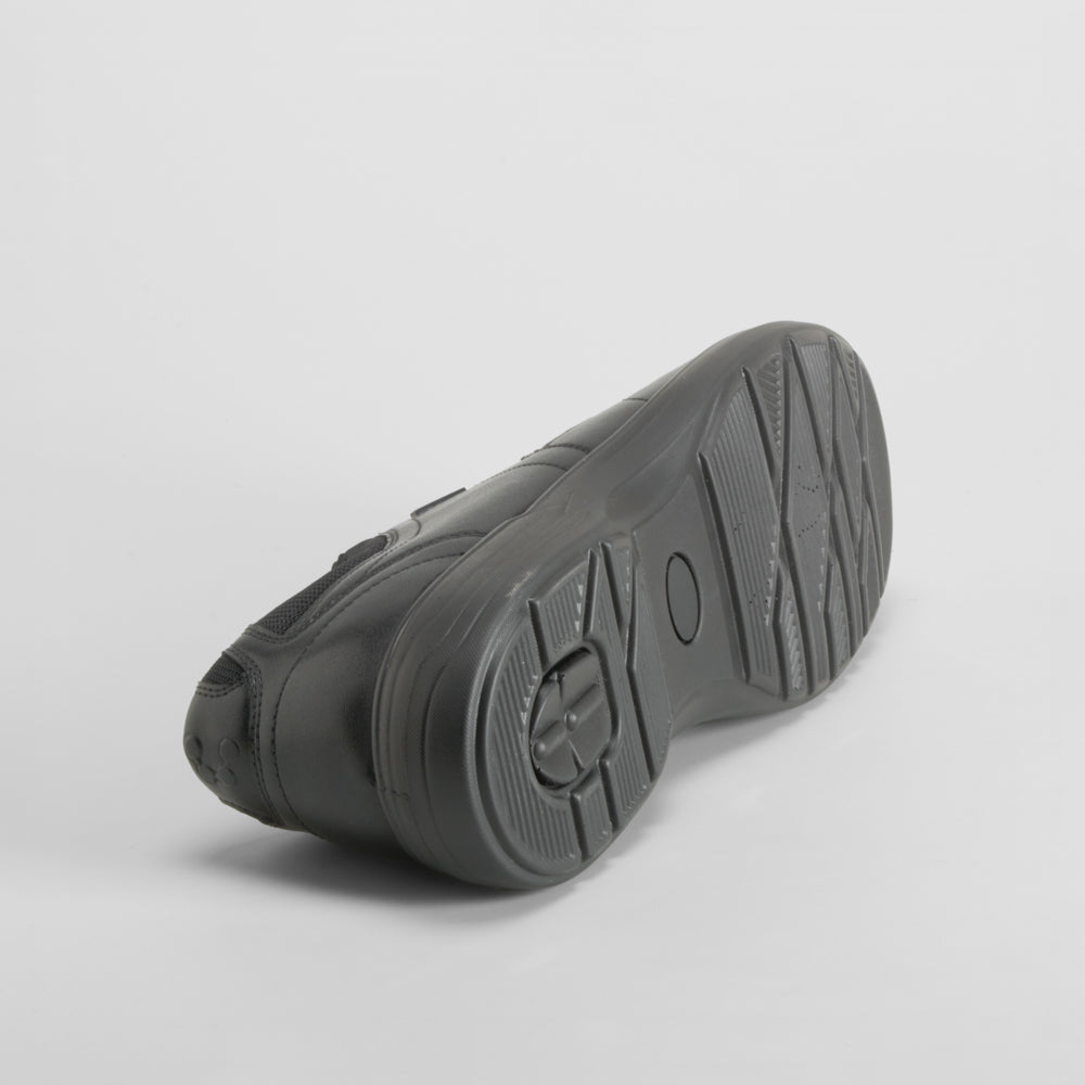 Zapato cordón piel negro COMFEET