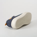Deportiva confort manyara piel azul marino COMFEET