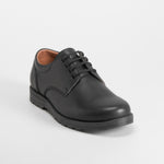 Zapato colegial piel con cordón negro MR. HANSEN