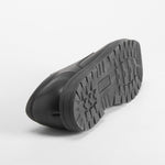 Zapato colegial piel con cordón negro MR. HANSEN