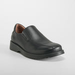Zapato colegial slip on piel negro MR. HANSEN