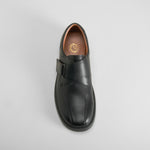 Zapato colegial piel negro MR HANSEN