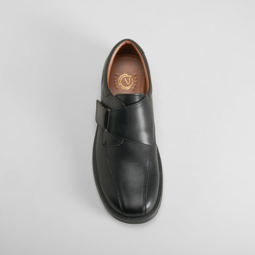 Zapato colegial piel negro MR HANSEN