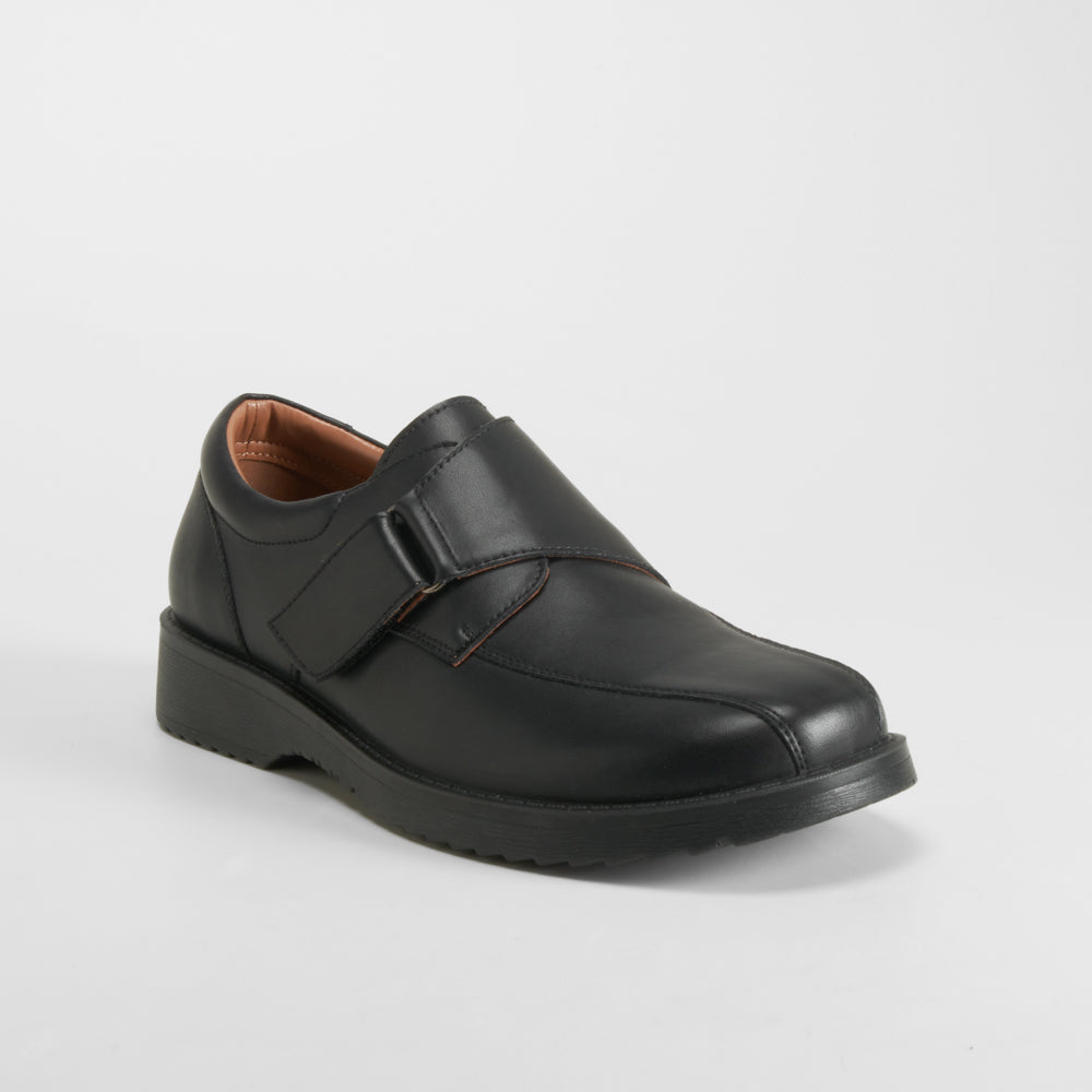 Zapato colegial piel negro MR HANSEN