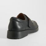 Zapato colegial piel negro MR HANSEN