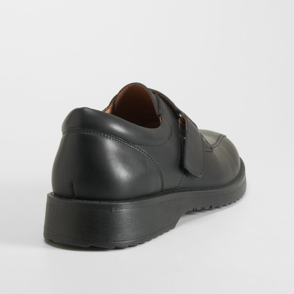 Zapato colegial piel negro MR HANSEN