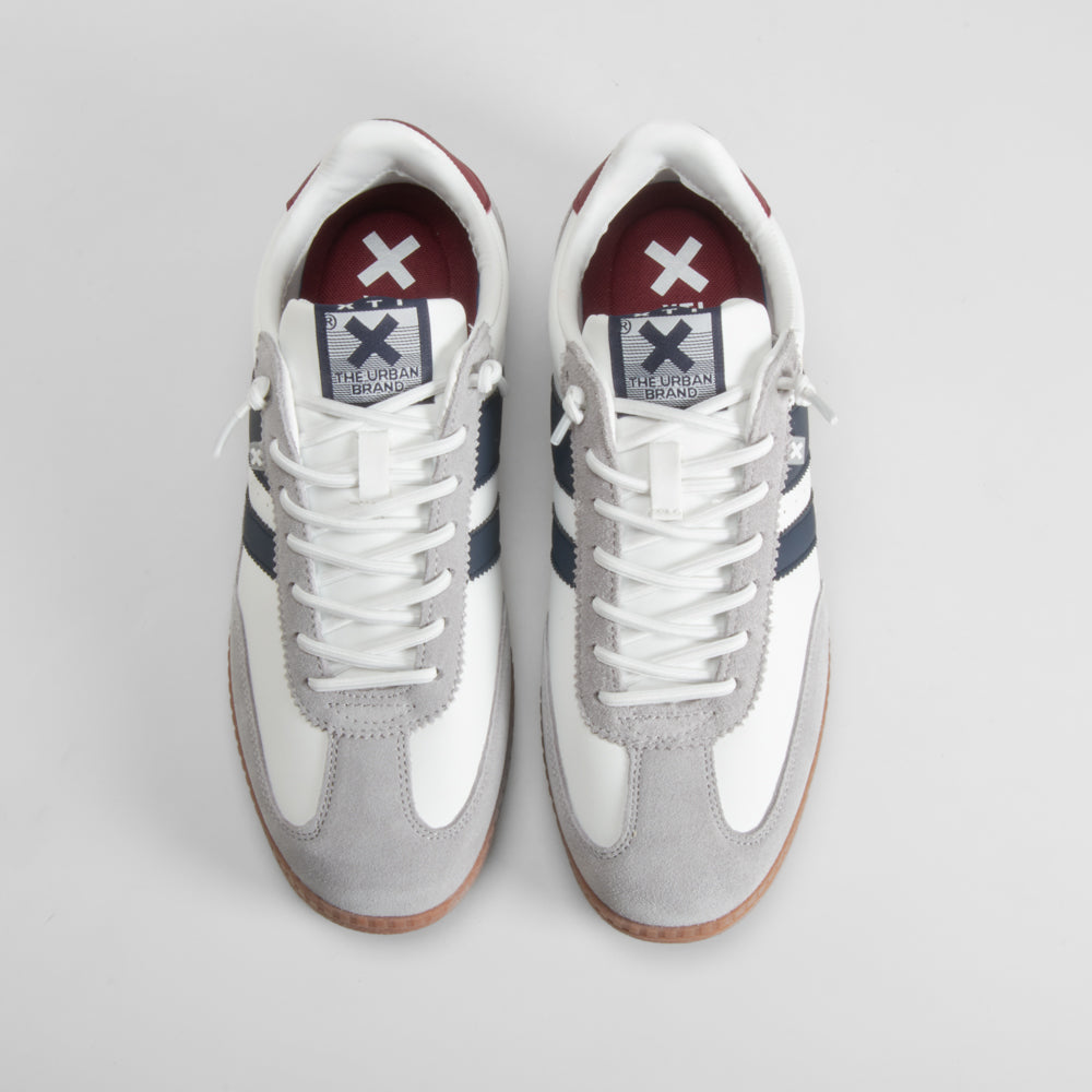 Deportiva casual suela caramelo blanca XTI