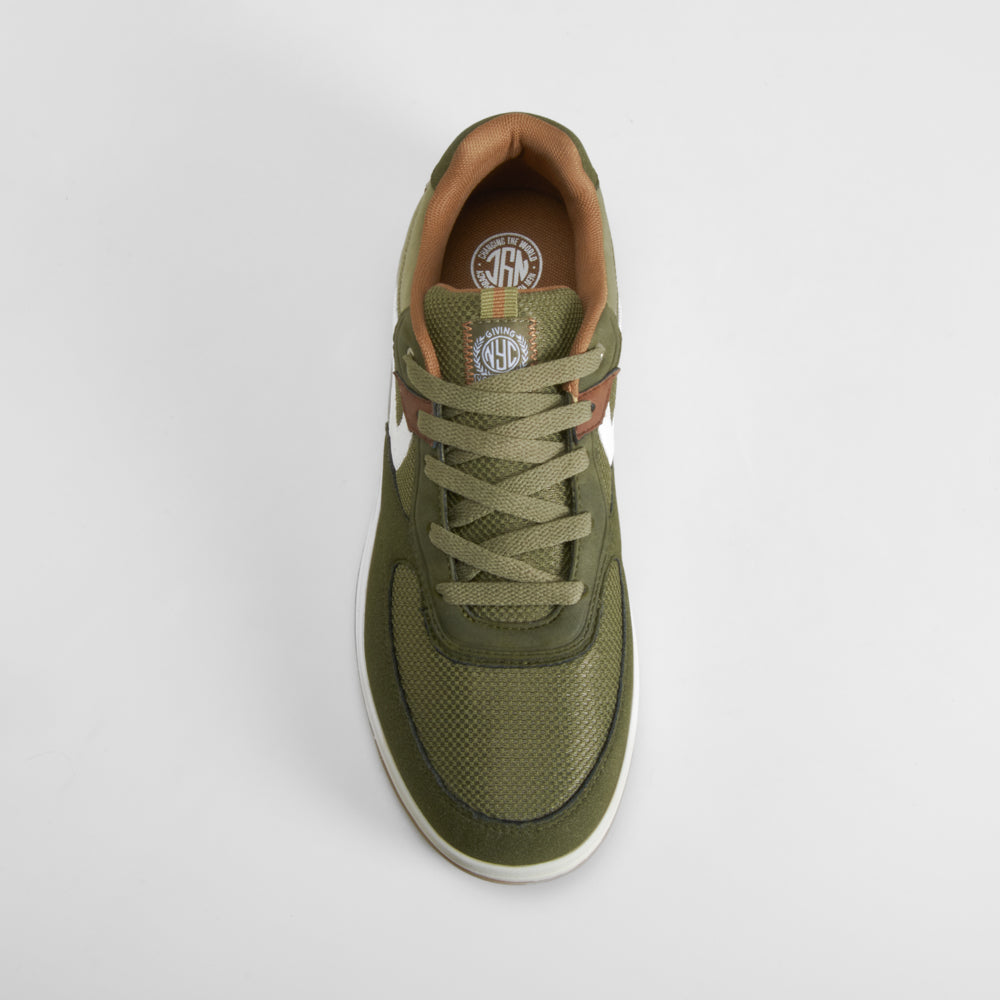Deportiva casual mesh kaki NYC