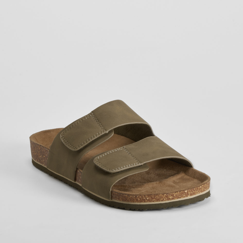 Sandalia bio velcros kaki NYC