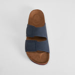 Sandalia bio velcros azul NYC