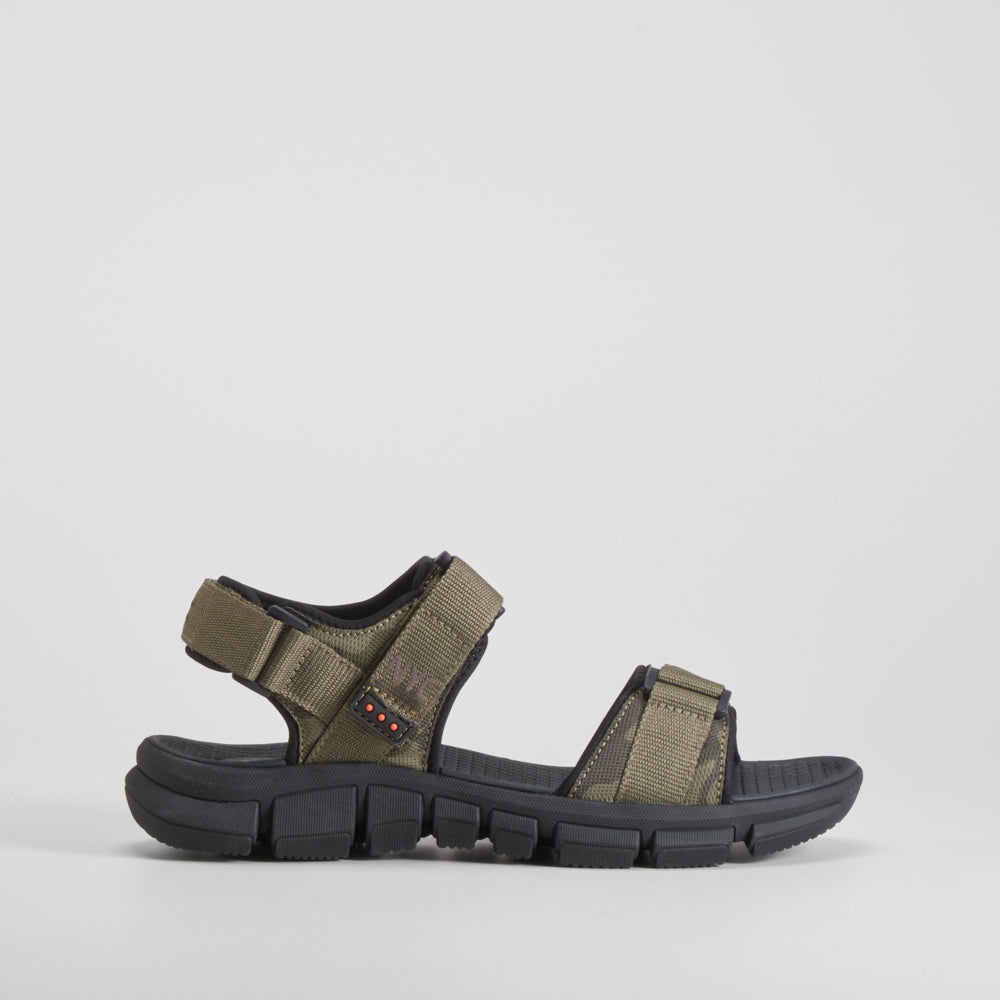 Sandalia deportiva kaki NYC