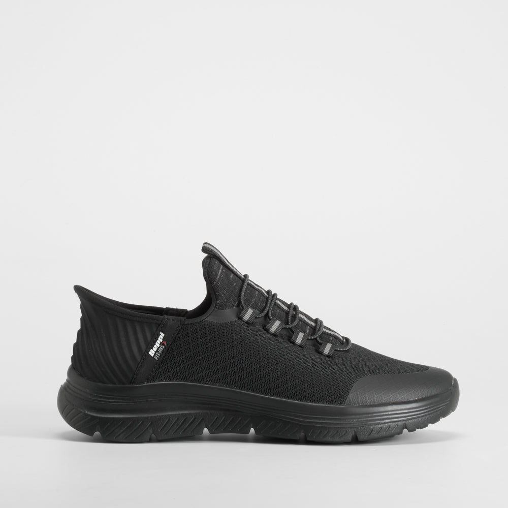Deportiva Fit In Elastic negra BEPPI