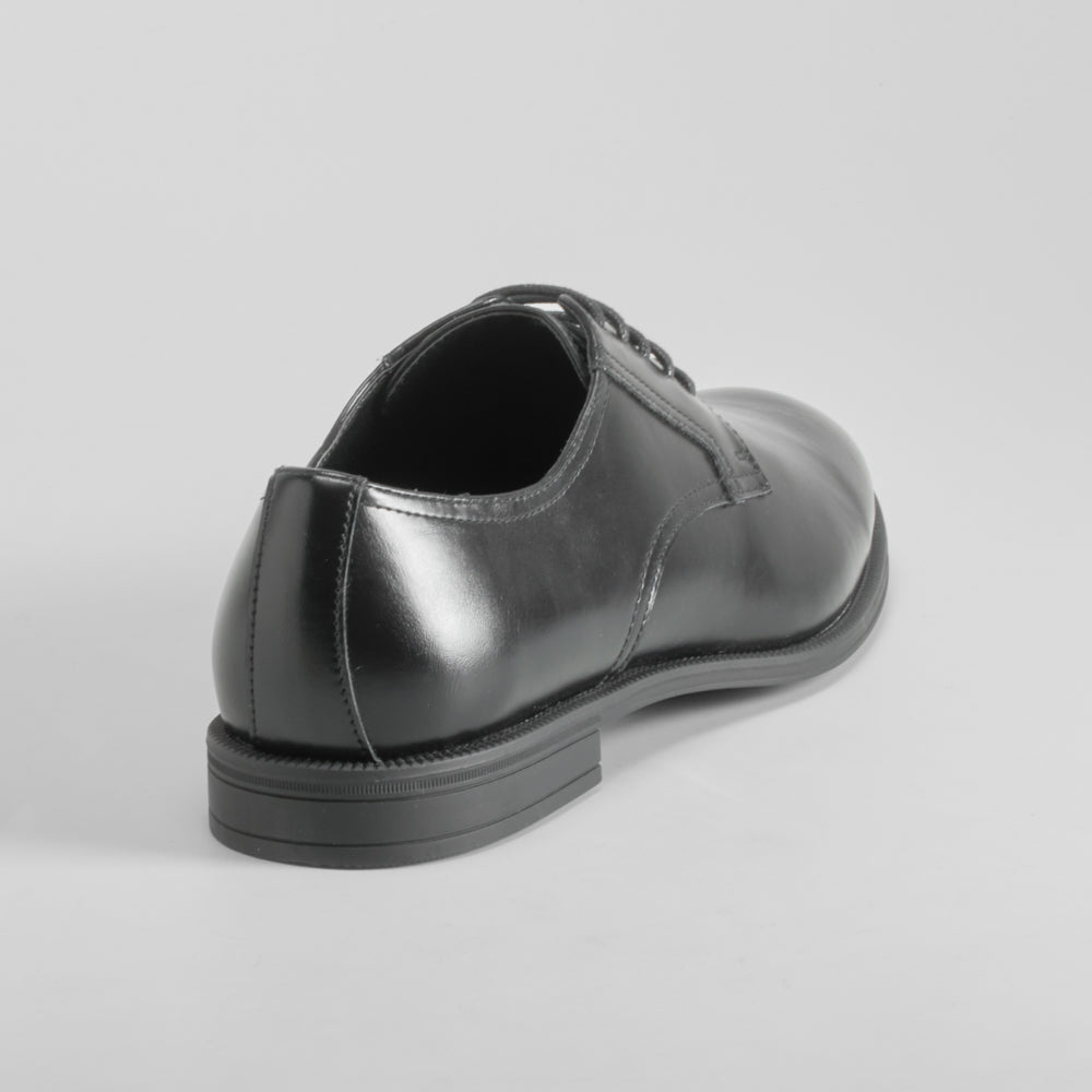 Zapato blucher vestir negro MR. HANSEN