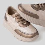 Deportiva casual City elásticos blanca MYSOFT