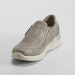 Zapato cremallera taupe COMFEET